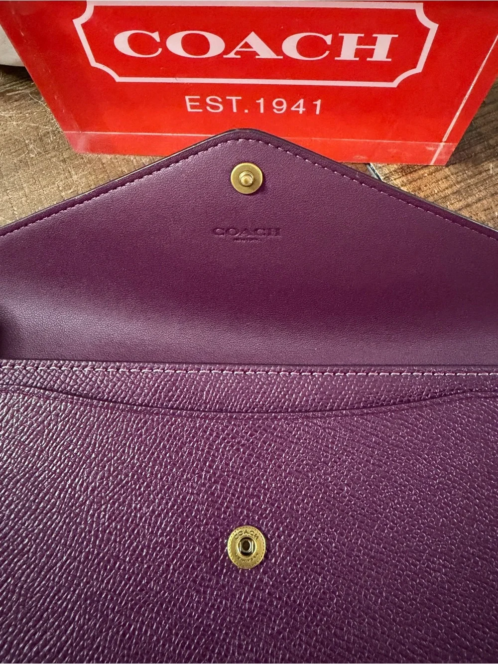 Coach Wyn Slim Envelope Wallet
